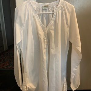 Exofficio women’s insect shield white button down